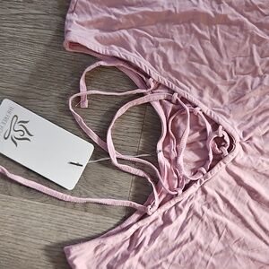 The Free Yoga Top With Back Lace-Up